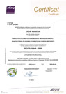 Certificat ISO/TS 16949