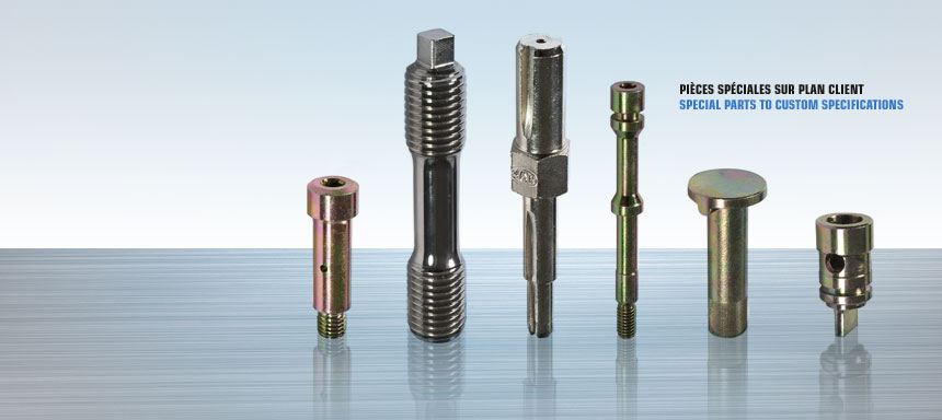special parts to custom specifications